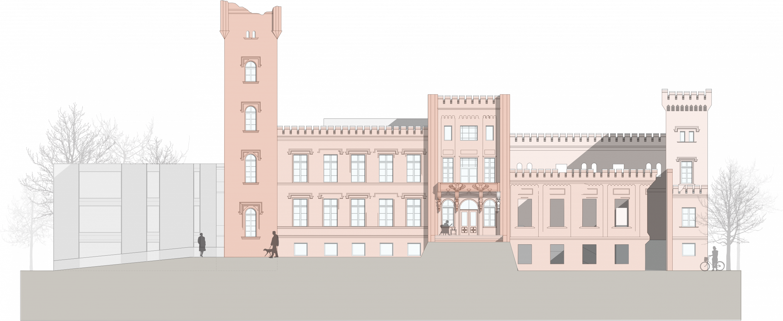 Revitalisierung Schlossruine  Brandenburg
